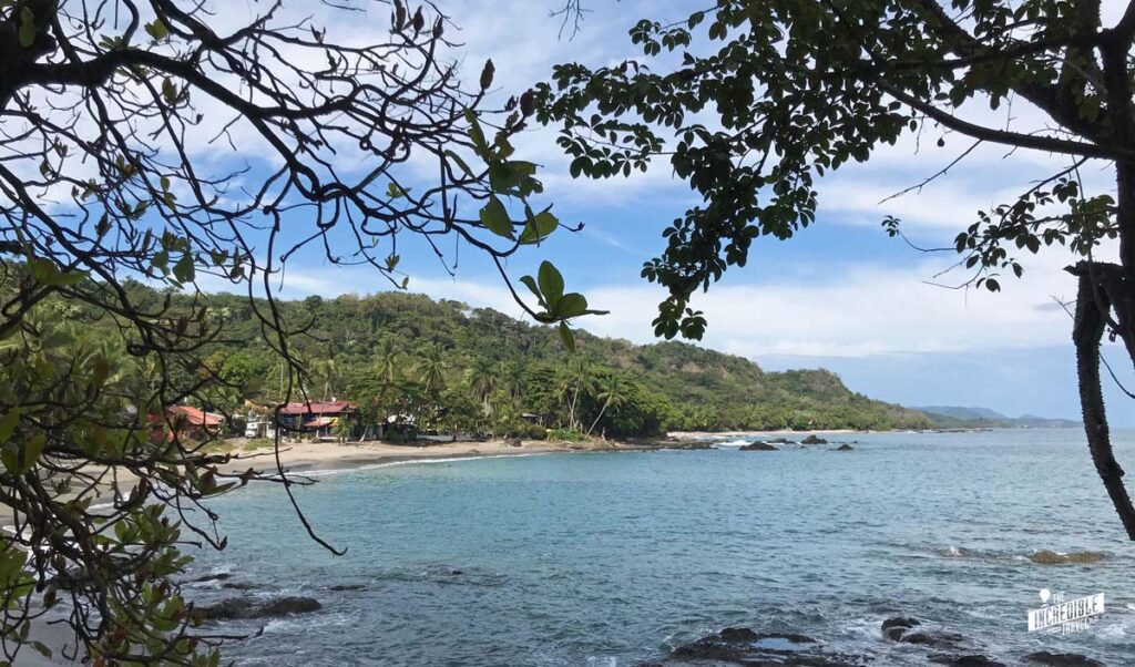 Ansicht Ort und Strand Montezuma, Costa Rica