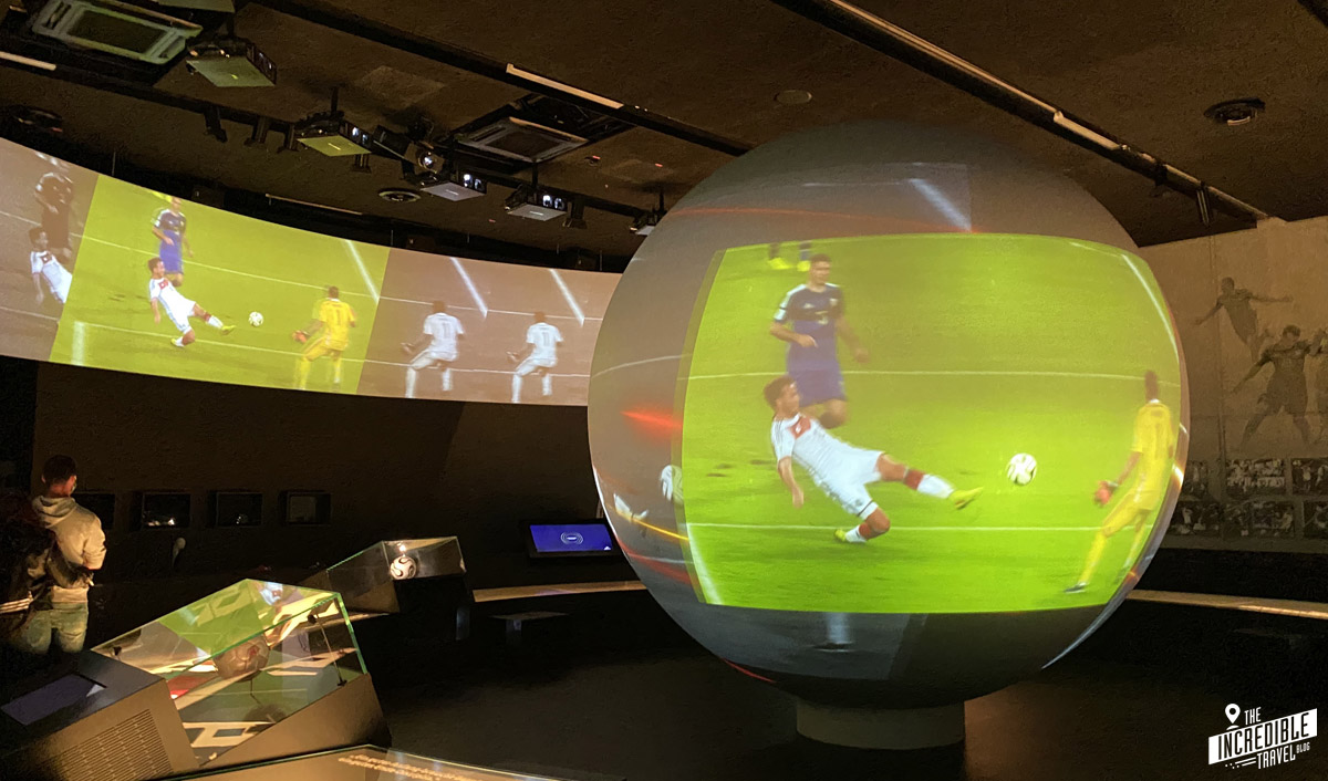 Museumsbesuch – das Deutsche Fußballmuseum