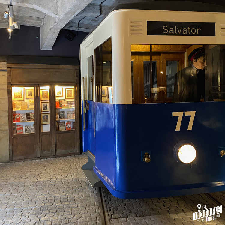 U-Bahnwaggon im Museum
