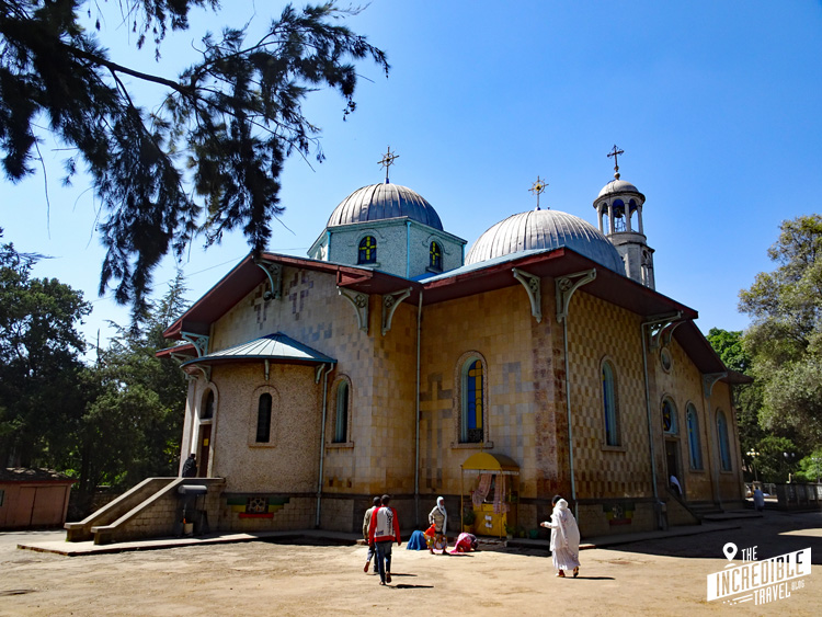 Kleine Kirche irgendwo in Addis Abeba