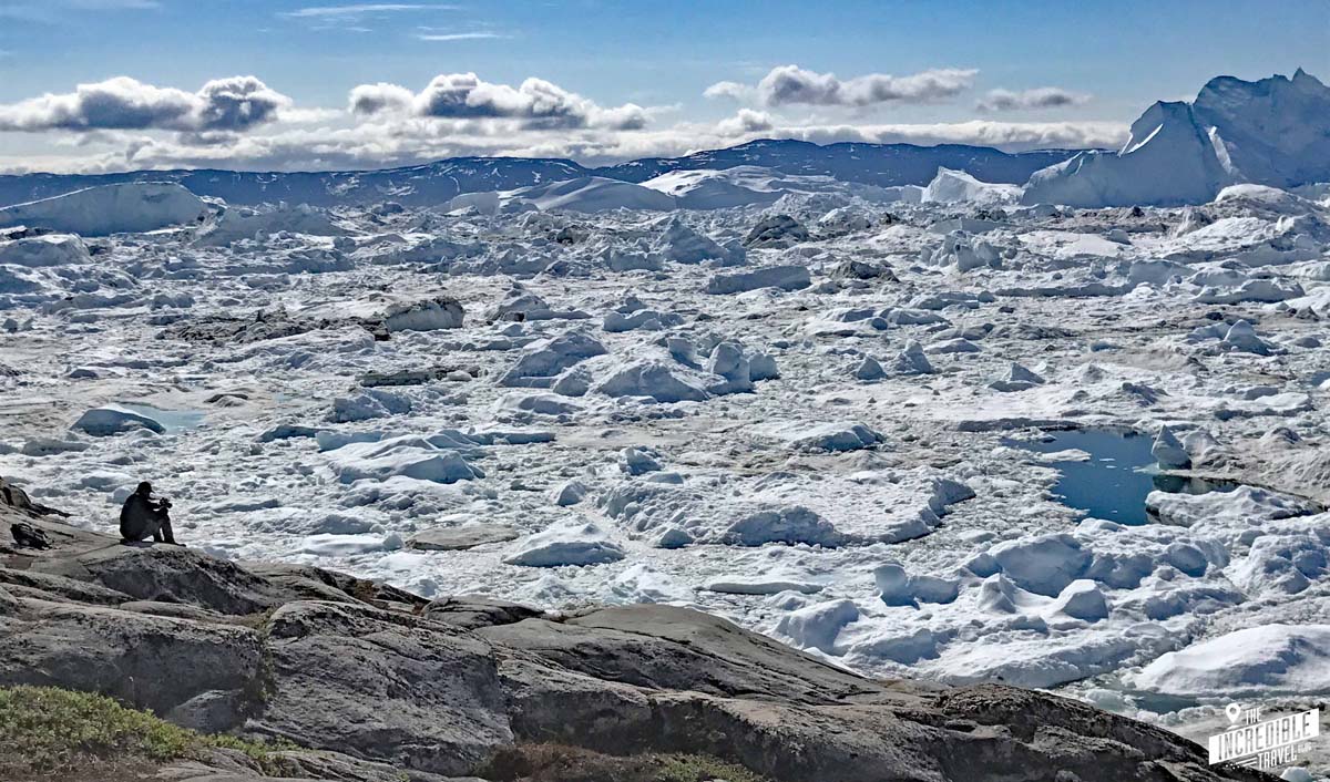Panorama des Eisfjords Kangia