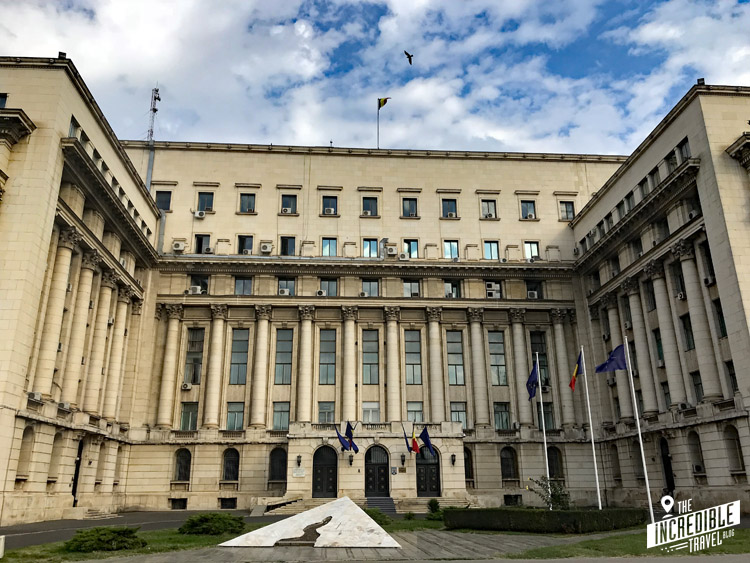 Gebäude des Zentralkomitees der Kommunistischen Partei Rumäniens in Bukarest