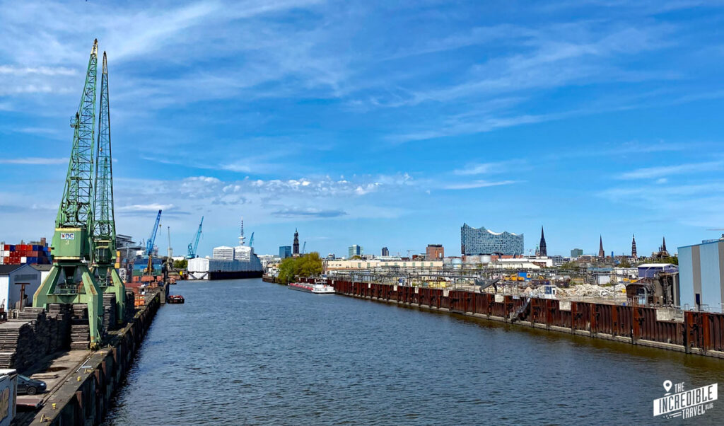 Hafen- und Stadtpanorama Hamburg