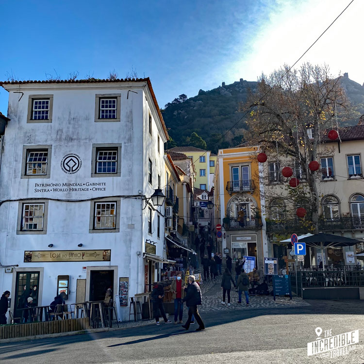 Tourismusbüro in der Altstadt von Sintra