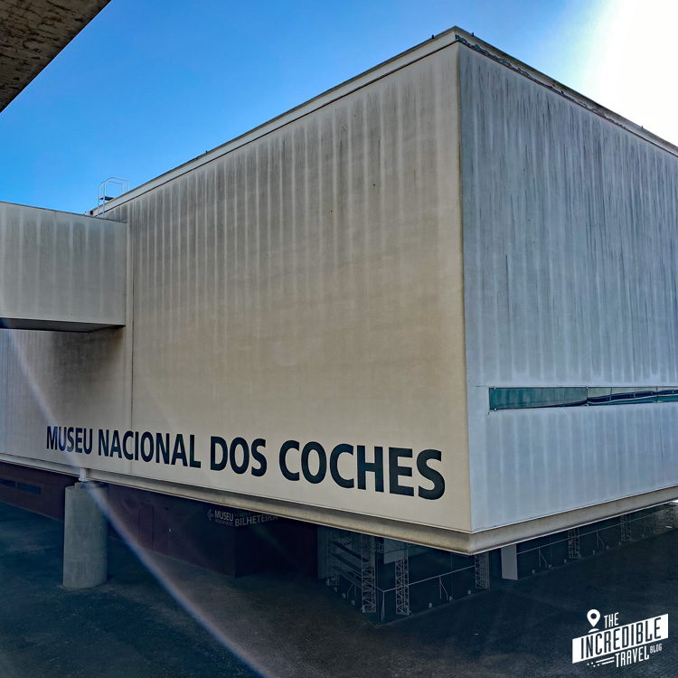 Außenaufnahme des Museu Nacional dos Coches