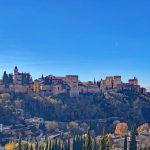 Alhambra und Teile von Granada im Panorama