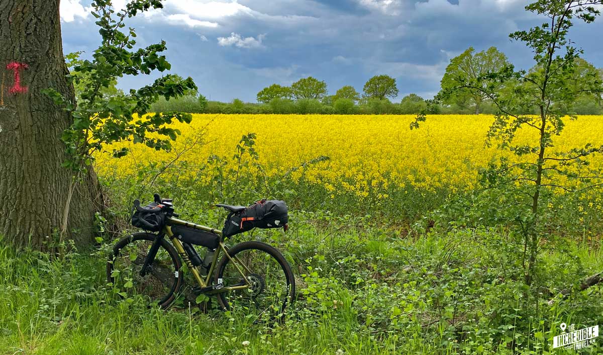 Bikepacking mit Zelt – die erste Testfahrt