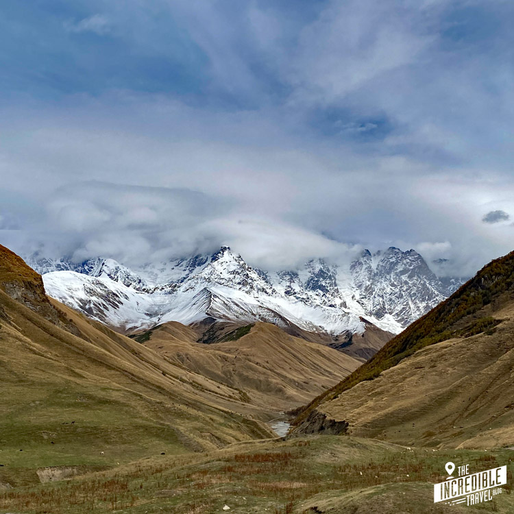 Berge rund um Ushguli
