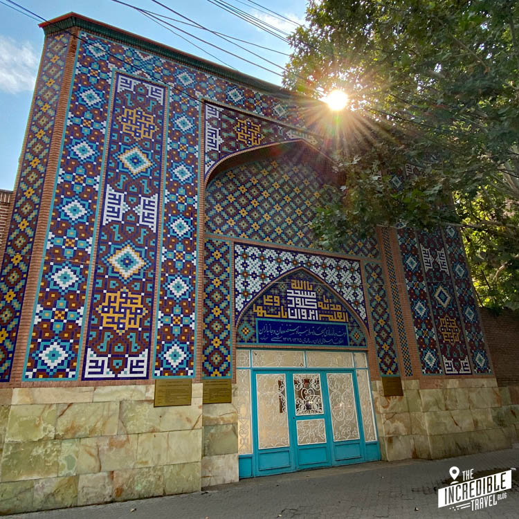 Fassade der Mosche in Eriwan