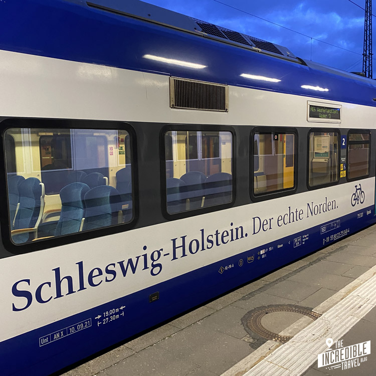 Regionalzug in Schleswig-Holstein