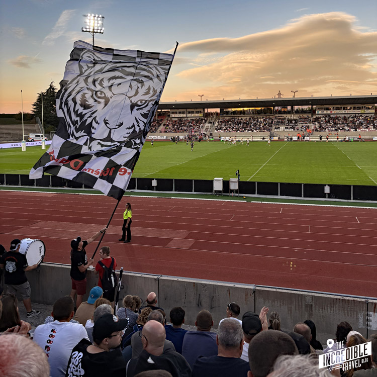 Abendstimmung im Stadion von Valence