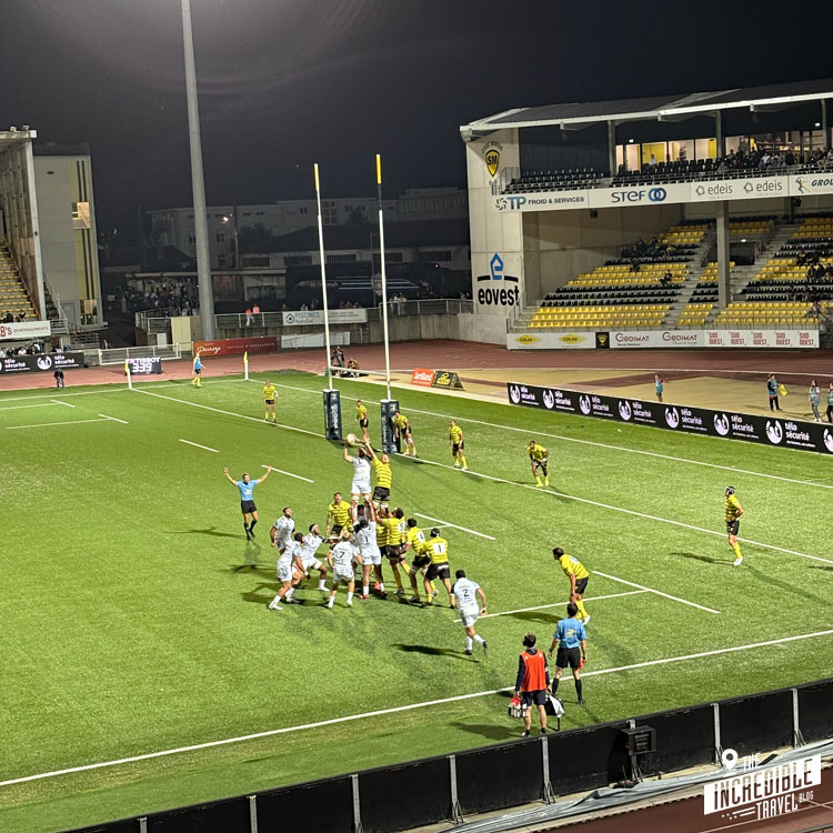 Gassengewinn für Stade Montois Rugby