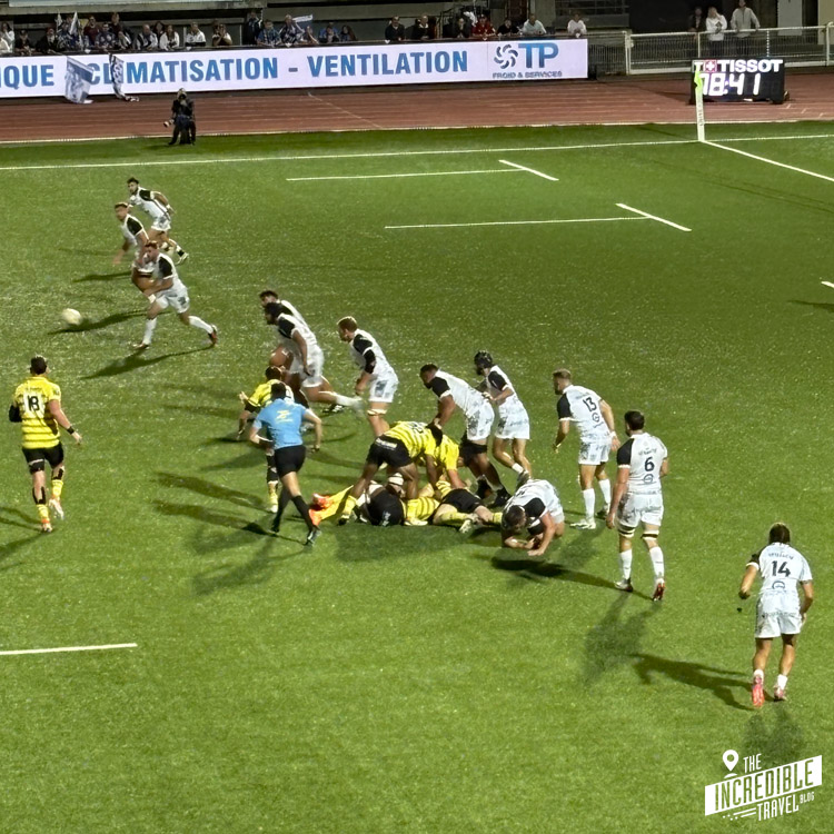 Stade Montois Spielszene gegen Vannes