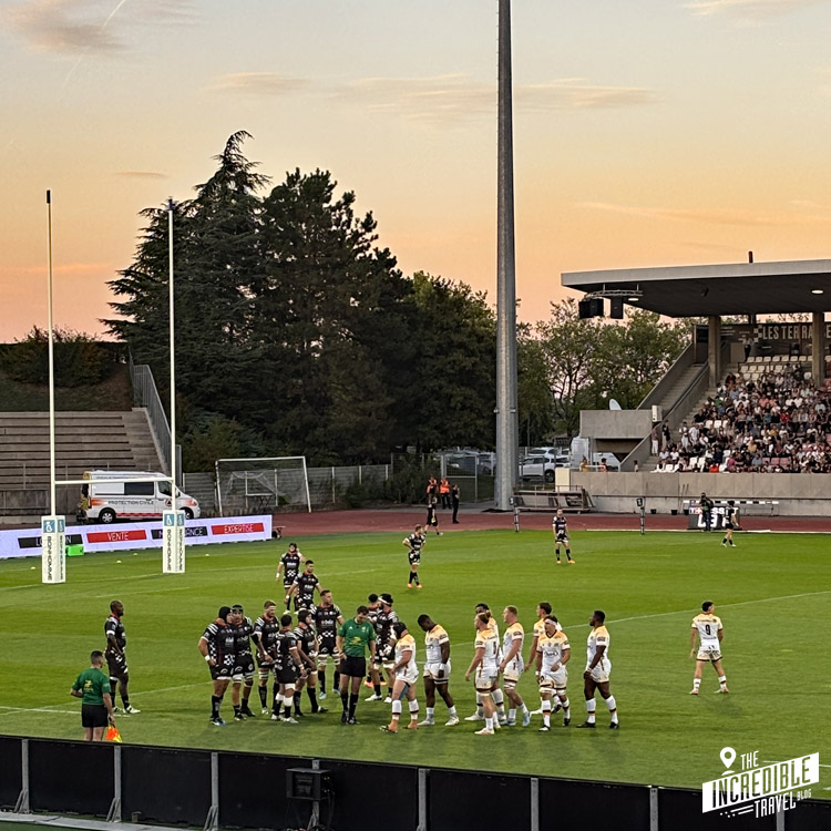 Vorbereitungen für das nächste Gedränge in Valence
