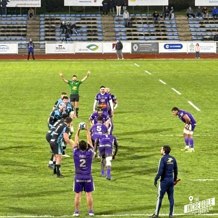 Massy vs Bessanne Nationale Gasseneinwurf