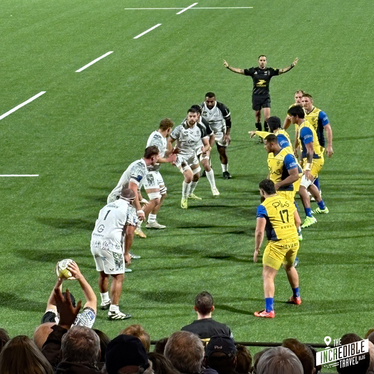 Nevers vs Vannes ProD2 Gasseneinwurf