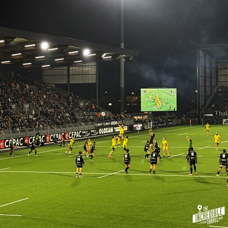 Provence Rugby vs Carcassonne ProD2 Spielszene