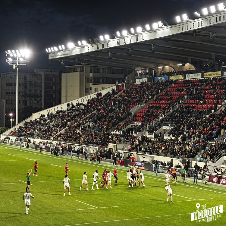 RC Toulon vs Montauban Gassenwinwurf