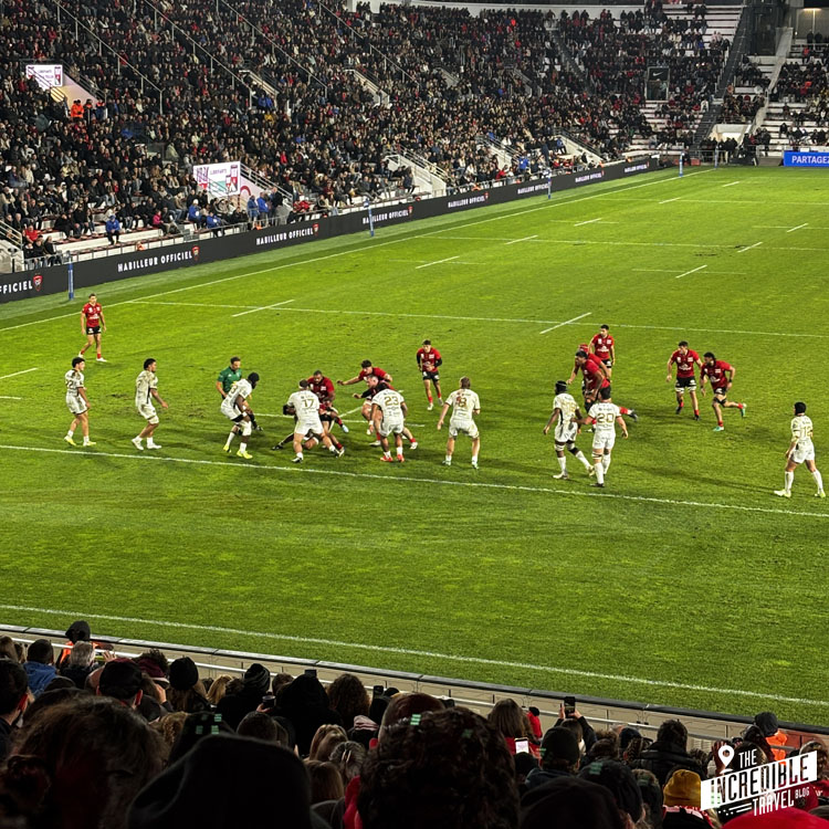 RC Toulon vs Montauban Toulon im Angriff