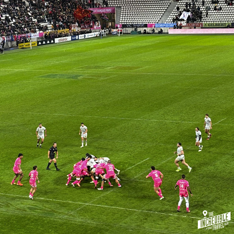 Stade Francais vs RC Toulon Top14 Maul kurz vor der Mallinie