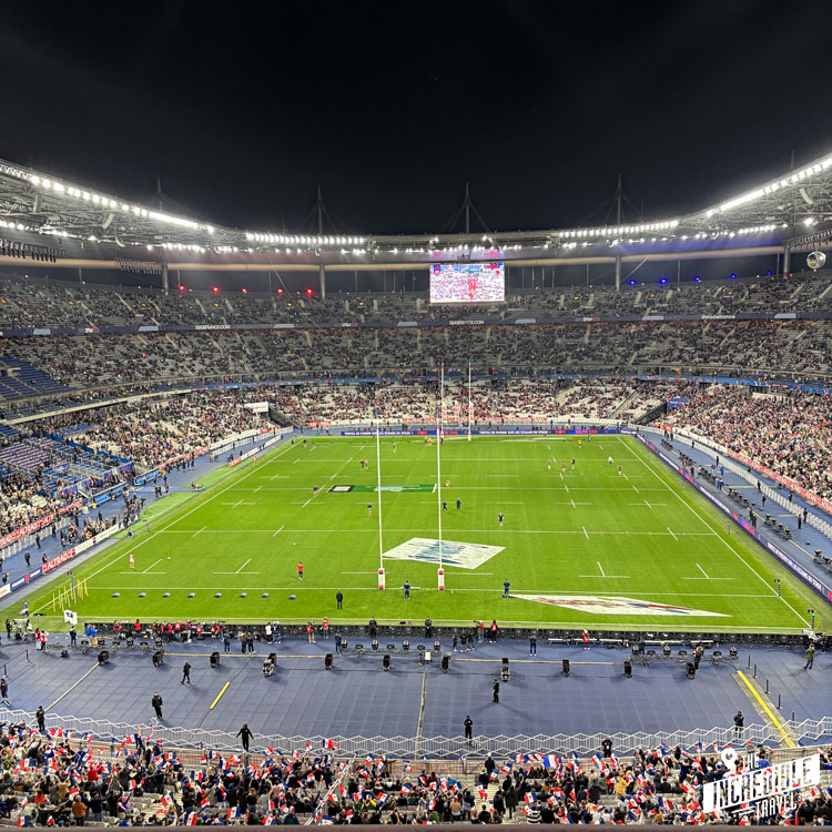 Test Match Frankreich vs Südafrika Blick ins Stadion