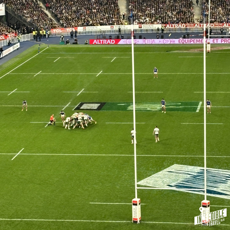 Test Match Frankreich vs Südafrika Gedränge