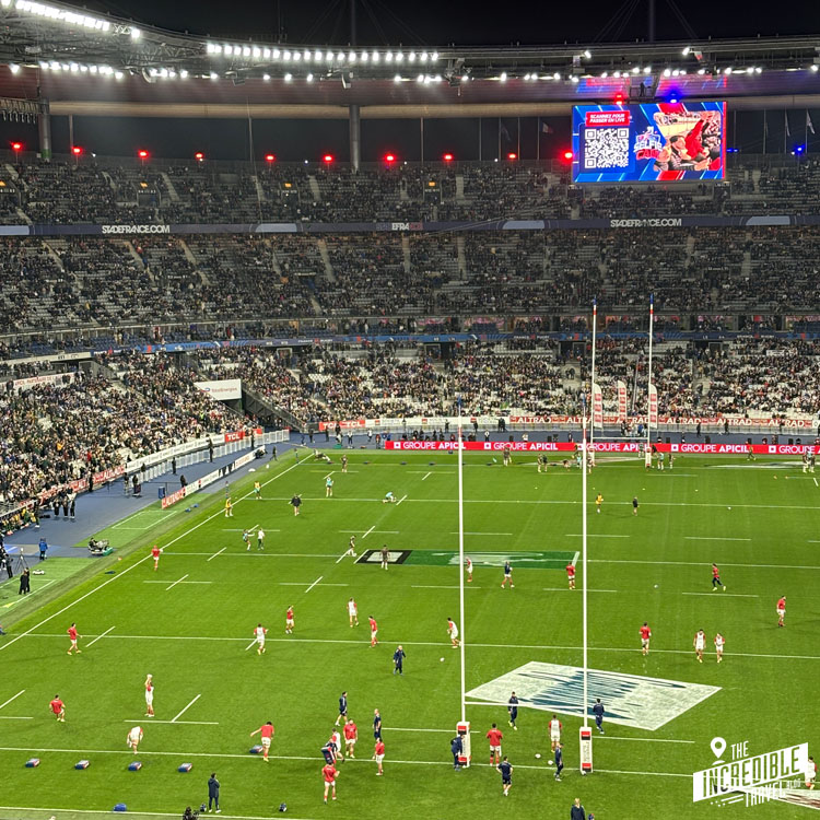 Test Match Frankreich vs Südafrika Warm-up