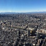 Panorama von Tokio vom Skytree aus gesehen